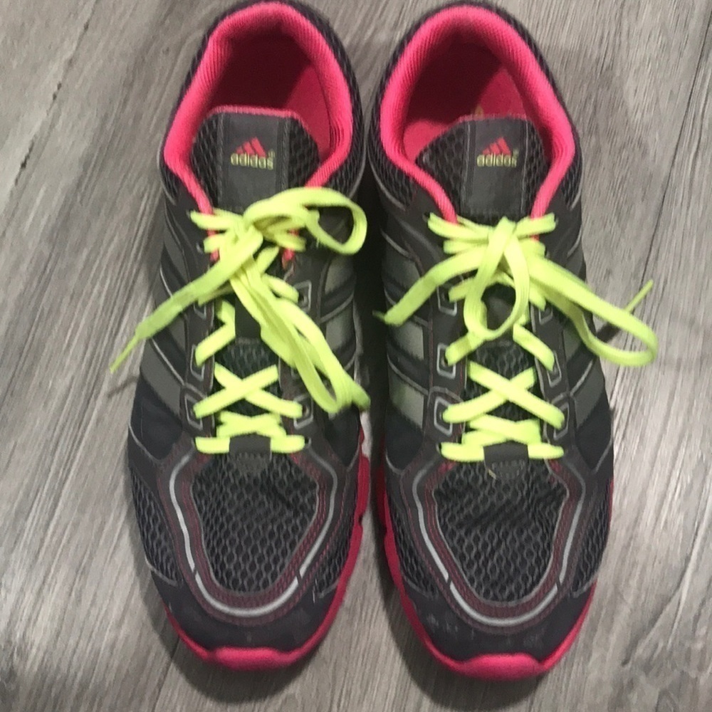 Adidas Jett Breeze Grey/Pink Work Out/Running Sneakers size 11